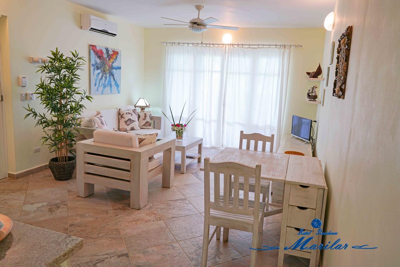 Hotel Residence Marilar Las Terrenas Bagian luar foto